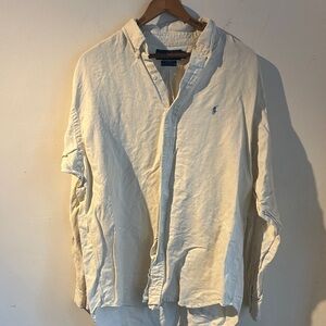 Polo Butter Yellow Button-Up Shirt